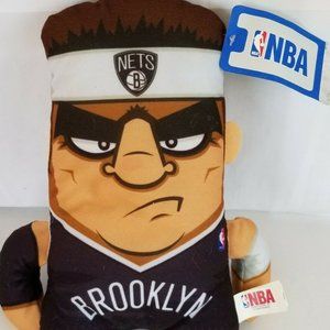 Brooklyn Nets NBA Licenced Tough Guy Doll